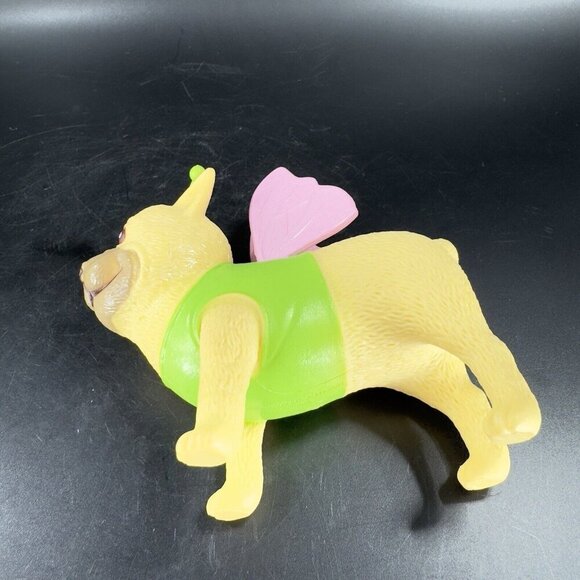 Ankyo Development Party Puppy Dog In Butterfly Costume Figurine Decor Plastic - Picture 7 of 14